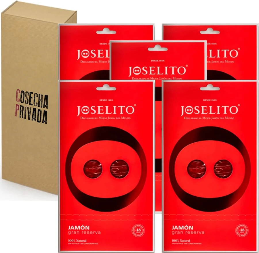 Joselito Jamón gran reserva loncheado, selección Cosecha Privada