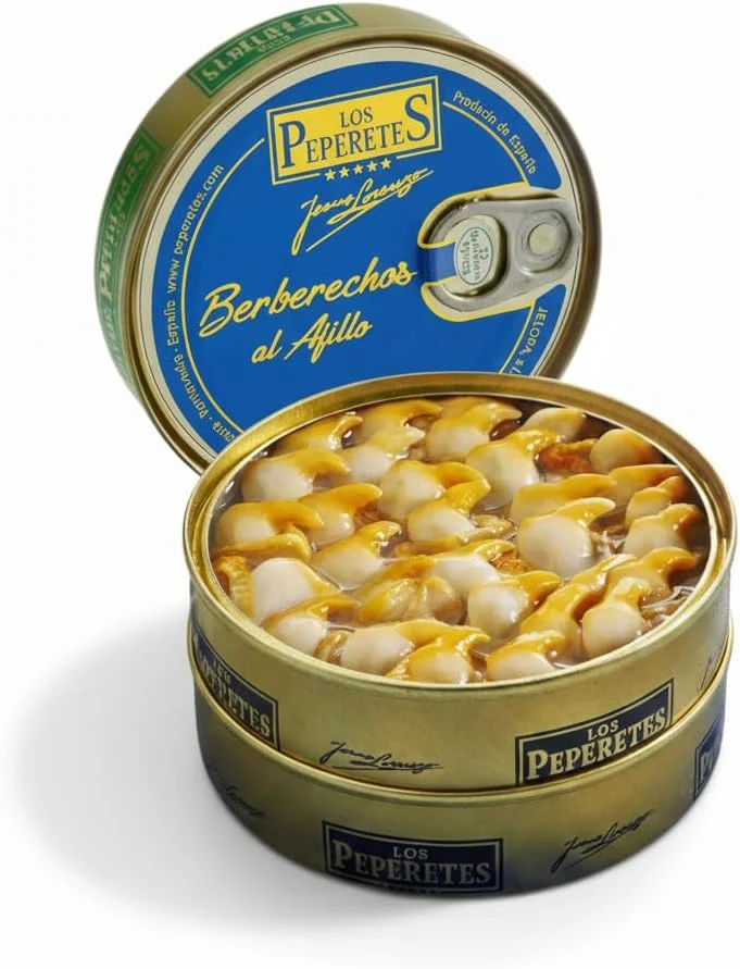 Los Peperetes Berberechos al ajillo