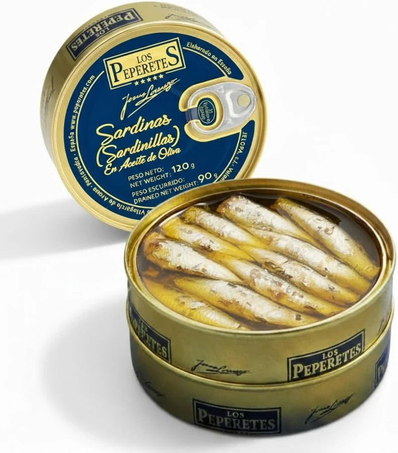 Los Peperetes Sardinillas en aceite de oliva virgen extra
