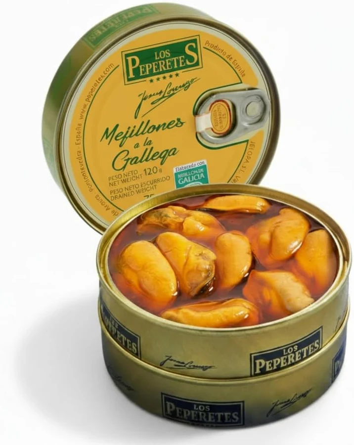 Los Peperetes Mejillones en salsa gallega