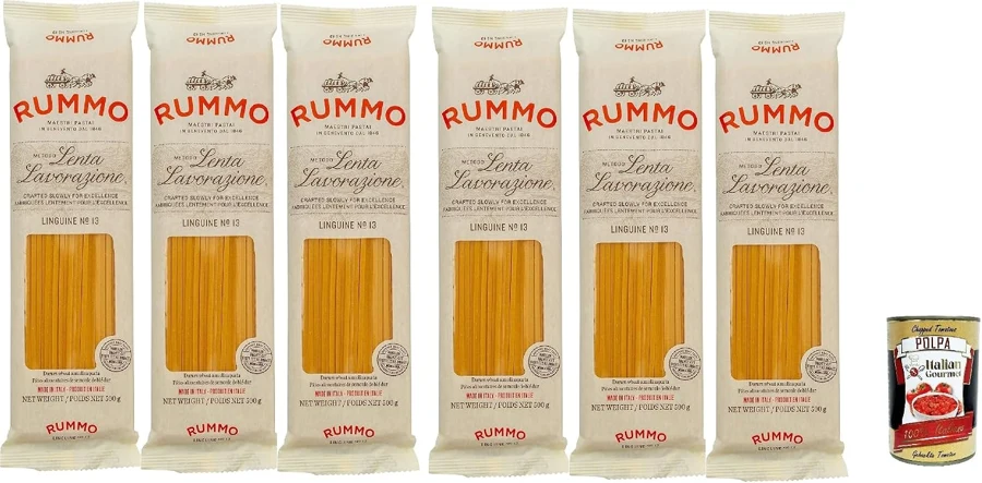 Rummo Linguine nº 13 6 × 500 g con polpa anunciada
