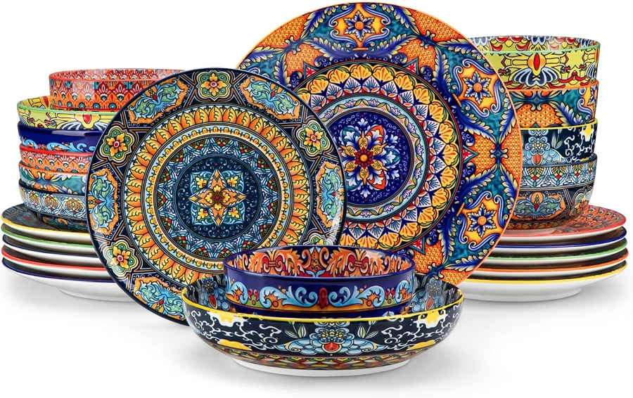 vancasso KRVI multicolor de 24 piezas