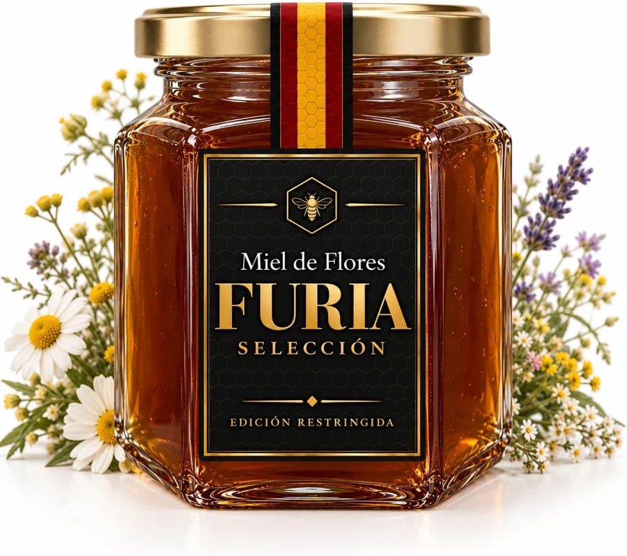 Furia Selección Miel de flores cruda valenciana