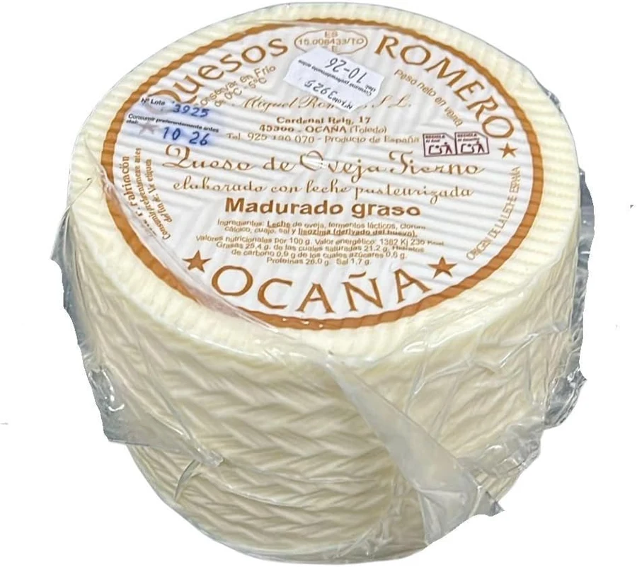 Quesos Romero Tierno de oveja madurado graso