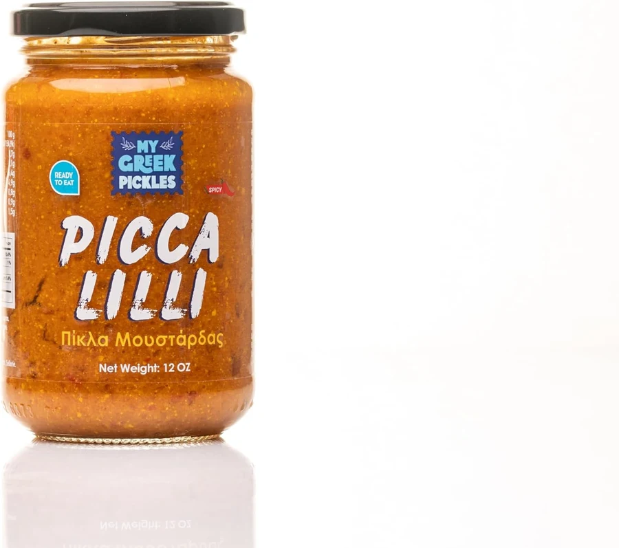My Greek Pickles Piccalilli de verduras a la mostaza