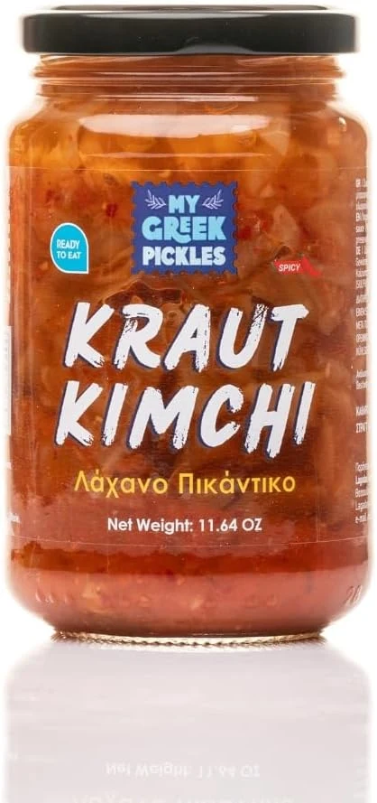 My Greek Pickles Kraut-Kimchi de col fermentada