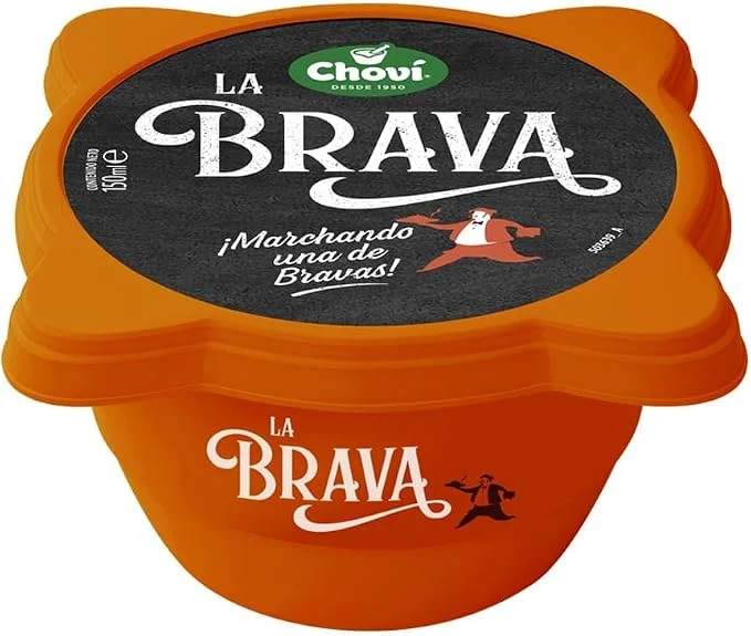 Choví Salsa brava refrigerada, pack de 3