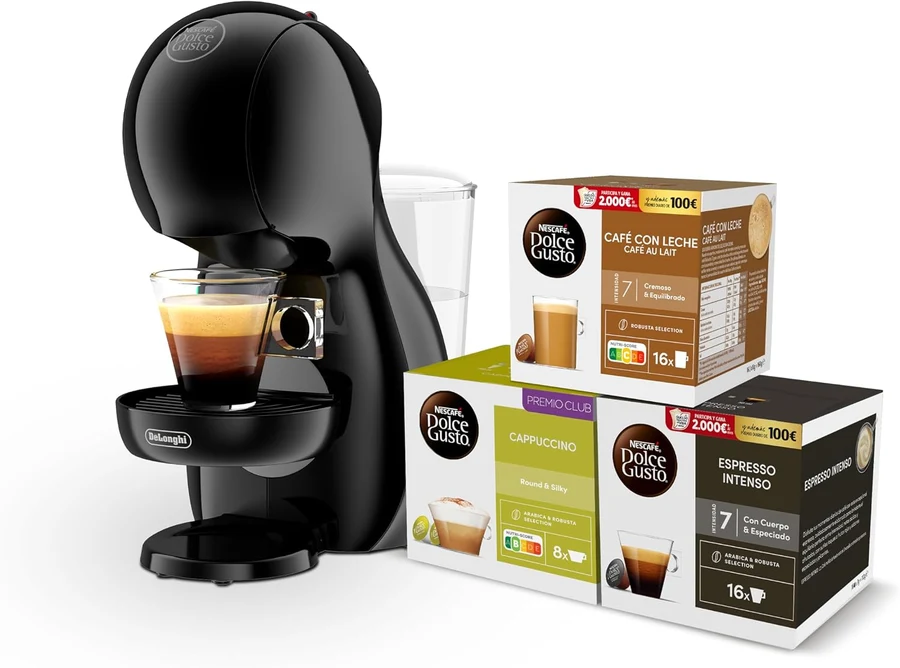 De’Longhi Dolce Gusto Piccolo XS EDG210.A con tres packs
