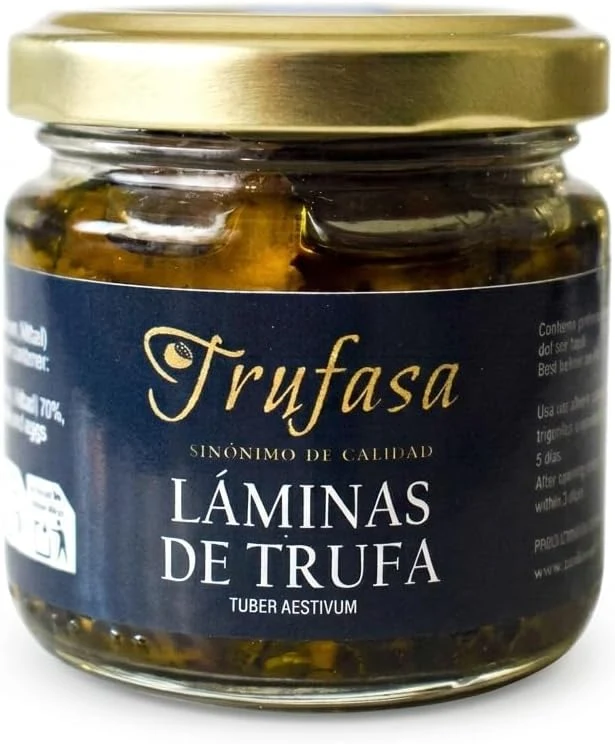 TRUFASA Láminas de trufa de verano con AOVE