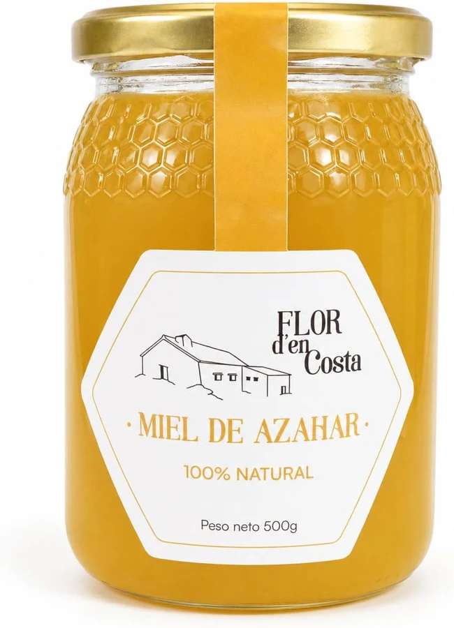Flor d'en Costa Miel cruda de azahar