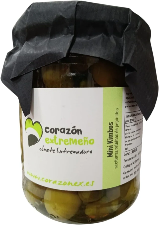 Corazón Extremeño Mini Kimbos rellenos de pepinillo