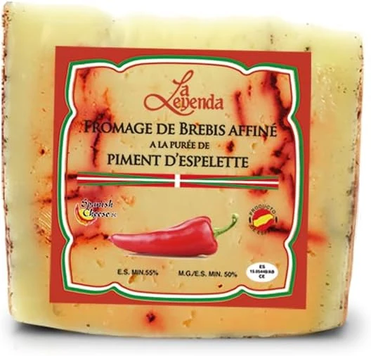 La Leyenda Curado de oveja con pimiento de Espelette