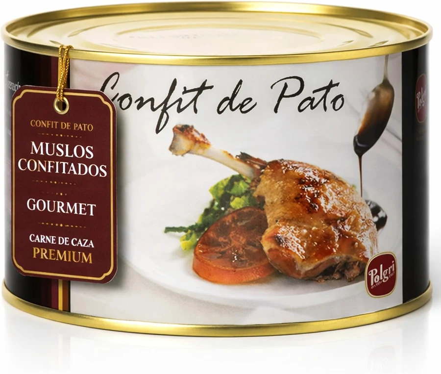 Polgri Confit de pato, cuatro muslos