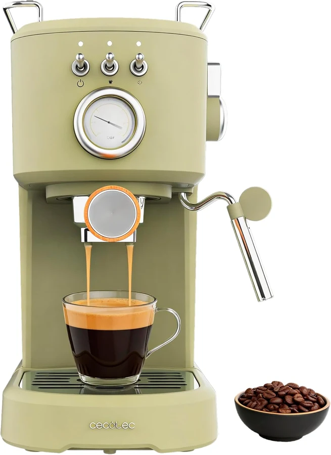 Cecotec Power Espresso 20 Retro Green Elite
