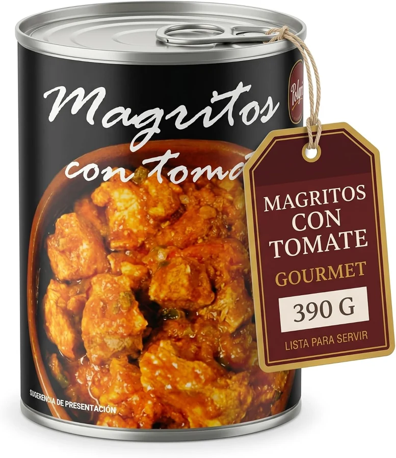 Polgri Magro de cerdo guisado con tomate