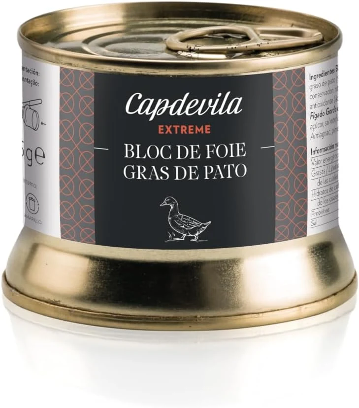 Capdevila Extreme bloc de foie gras de pato 135 g