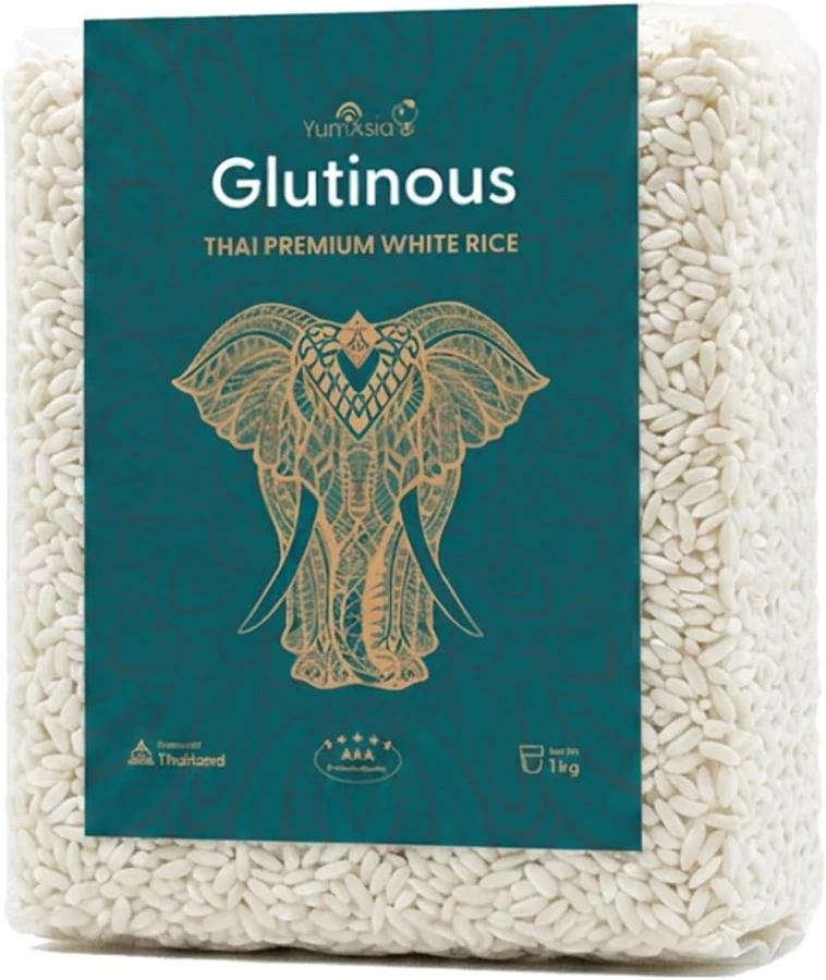 Yum Asia Arroz blanco glutinoso tailandés 1 kg