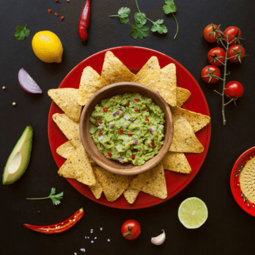 imagen de guacamole casero facil y rapido